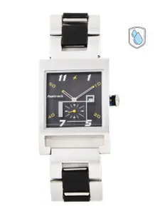 Fastrack Men Black Analogue Watch N1478SM01
