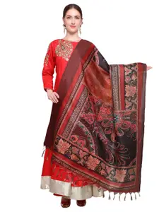 Saree mall Multicoloured Printed Dupatta
