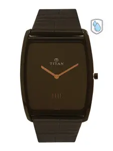 Titan Edge Men Brown Analogue watch NL1596NL01