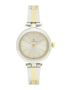 Titan Karishma Upgrades Women Silver Analogue watch NL2574BM01