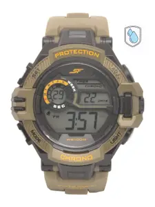 Sonata Men Brown & Grey Analogue Watch 77075PP04