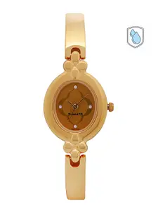 Sonata Women Gold-Toned Analogue Watch NK8093YM01