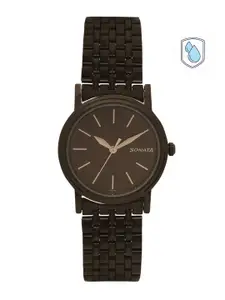 Sonata Men Brown Analogue Watch NK11418100NM01