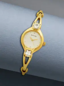 Sonata Women White Analogue Watch NK8065YM01