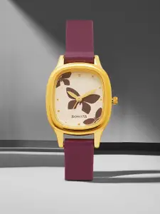 Sonata Yuva Gents Women White Analogue watch NL8060YL01