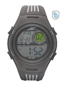 Sonata Men Black Digital Watch 77072PP04