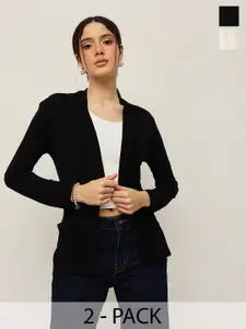 Espresso Women Pack Of 2 Shrugs