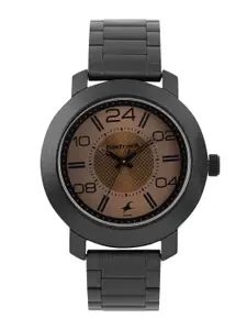 Fastrack Men Brown Analogue Watch NJ3120NM02C