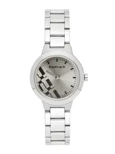 Fastrack Women Grey Analogue Watch NK6150SM01