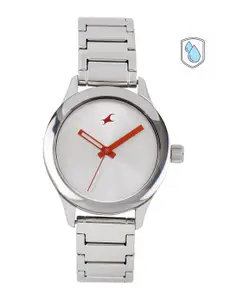 Fastrack Women Silver-Toned Analogue Watch