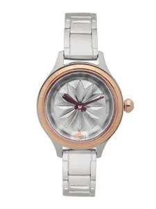 Fastrack Women Silver-Toned Analogue Watch NK6132KM01_OR