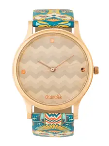 TEAL BY CHUMBAK Women Grey Analogue Watch 8907605000799