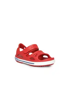 Crocs Crocband II  Boys Red Comfort Sandals