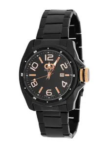 GIO COLLECTION Men Black Analogue Watch G0069-55