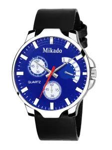 Mikado Men Blue Analogue Watch 5011