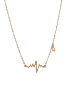 OOMPH Gold-Toned Metal Handcrafted Necklace