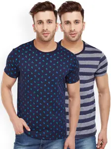 MACK JONNEY Men Pack of 2 T-shirts