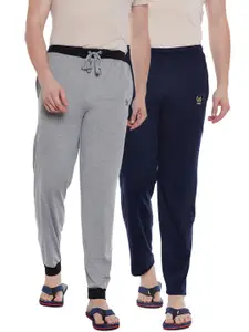 VIMAL JONNEY Men Pack of 2 Solid Lounge Pants DD9BDD10N