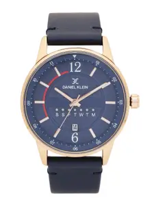 Daniel Klein Premium Men Navy Blue Analogue Watch DK11650-5