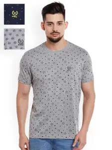 MACK JONNEY Pack of 3 Slim Fit T-shirts