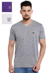 MACK JONNEY Pack of 3 Slim Fit T-shirts