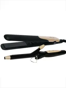 VEGA Miss Dazzle Styling Set- Hair Straightener with 19mm Barrel Hair Curler VHSS-02
