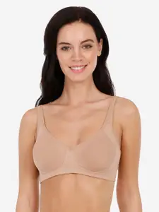 Amante Solid Non Padded Wirefree Cool Contour Super Support Bra - BRA10421