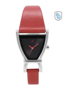 Fastrack Women Leather Straps Analogue Watch