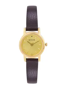 Sonata Women Regular Straps Analogue Watch NJ8976YL01W