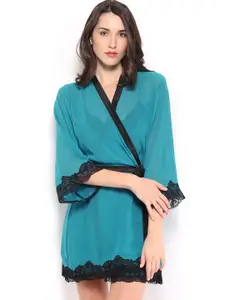 Amante Blue Luxury Robe SGLU03