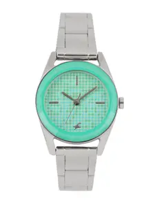 Fastrack Women Sea Green Analogue Watch NK6144SM02