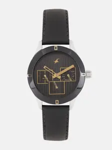 Fastrack Women Black Analogue Watch NK6078SL11_OR