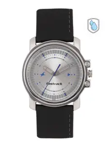 Fastrack Men Silver-Toned Analogue Watch NK3039SL01_OR