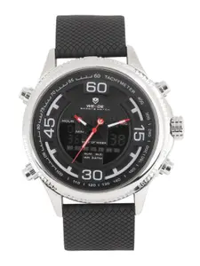 WEIDE Men Black Analogue and Digital Watch WH6306
