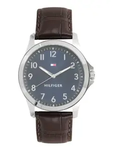 Tommy Hilfiger Men Blue & Silver-Toned Analogue Watch TH1791449