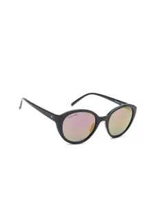 Fastrack Women Mirrored Cateye Sunglasses NBP350PR1F