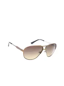 Fastrack Men Oval Sunglasses NBM151BR2