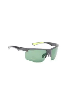 Fastrack Men Polarised & UV Protected Sports Sunglasses NBP385GR3P