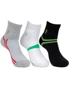 Bonjour Men Set of 3 Ankle-Length Socks
