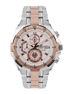 CASIO Men EDifice EFR-539SG-7A5VUDF Analog Dial Dual Tone Stainless Steel Band EX222