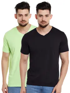 MACK JONNEY Men Pack of 2 T-shirts