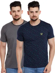 MACK JONNEY Men Pack of 2 T-shirts