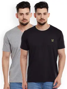 MACK JONNEY Men Pack of 2 T-shirts