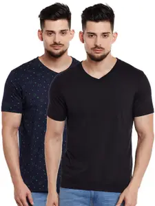 MACK JONNEY Men Pack of 2 T-shirts