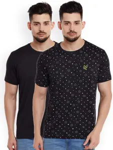 MACK JONNEY Men Pack of 2 T-shirts