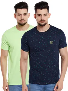 MACK JONNEY Men Pack of 2 T-shirts