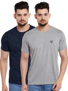 MACK JONNEY Men Pack of 2 T-shirts