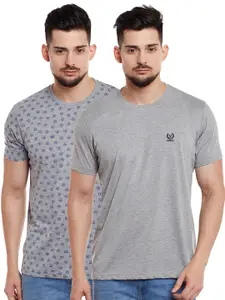 MACK JONNEY Men Pack of 2 T-shirts