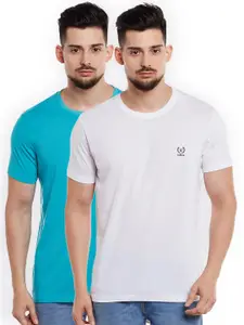 MACK JONNEY Men Pack of 2 T-shirts