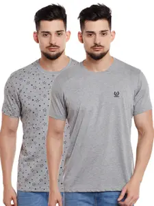 MACK JONNEY Men Pack of 2 T-shirts